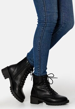 Bianco Claire Laced Up Boot Black
 bubbleroom.dk