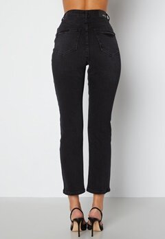 BUBBLEROOM Lana high waist jeans Black denim bubbleroom.dk
