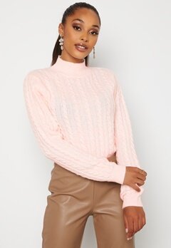 BUBBLEROOM Lively knitted sweater Light pink bubbleroom.dk