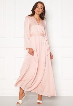 DRY LAKE Robyn Long Dress 526 Pink Pale bubbleroom.dk