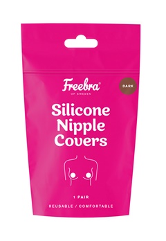 Freebra Silicone Nipple Covers Dark bubbleroom.dk