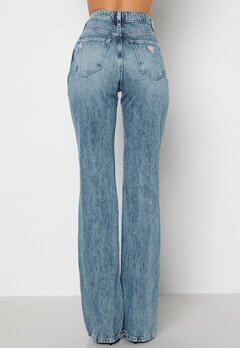 Guess 80s Straight Jeans STLH Star Light bubbleroom.dk
