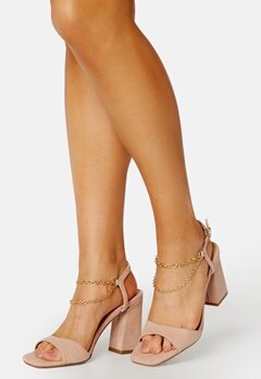 ONLY Alyx Life Chain Heeled Nude bubbleroom.dk