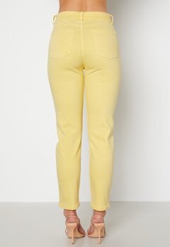 ONLY Emily HW Straight Jeans Lemon Meringue bubbleroom.dk