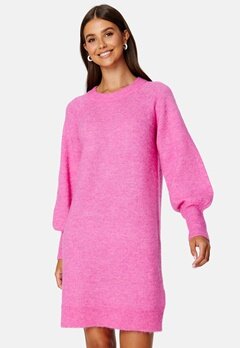 SELECTED FEMME Lulu LS Knit Dress Phlox Pink Detail:ME
 bubbleroom.dk