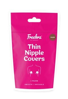 Freebra Thin Nipple Cover Dark bubbleroom.dk