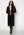 Chiara Forthi Ivy knitted Long Coat Black bubbleroom.dk