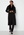 Chiara Forthi Ivy long knittted coat Black bubbleroom.dk