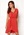 Chiara Forthi Malvina Draped Short Dress Red bubbleroom.dk