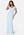 Goddiva Bardot Pleat Maxi Dress Powder Blue
 bubbleroom.dk