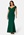 Goddiva Curve Bardot Pleat Maxi Dress Emerald
 bubbleroom.dk