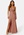 Goddiva Glitter Wrap Front Maxi Dress Dark Rose
 bubbleroom.dk