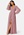Goddiva Long Sleeve Chiffon Dress Dusk
 bubbleroom.dk