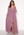 Goddiva Long Sleeve Chiffon Dress Dusty Lavendel bubbleroom.dk