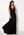 Goddiva Multi Tie Maxi Dress Black bubbleroom.dk