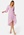 Happy Holly Ria high low dress Pink / Patterned bubbleroom.dk