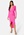 John Zack Long Sleeve Rouch Dress Hot Pink
 bubbleroom.dk