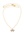 LILY AND ROSE Petite Antoinette Bow Necklace Crystal Gold bubbleroom.dk