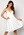 Moments New York Angela Satin Dress White bubbleroom.dk