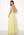 Moments New York Aster Chiffon Gown Light yellow bubbleroom.dk