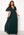Moments New York Liana Chiffon Gown Dark green bubbleroom.dk