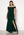 Goddiva Curve Off Shoulder Maxi Curve Dress Green bubbleroom.dk