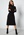 SELECTED FEMME Belli LS Knee Dress B Black Black AOP: Silver bubbleroom.dk