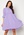 SELECTED FEMME Iona 3/4 Short Dress Violet Tulip bubbleroom.dk