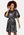 SELECTED FEMME Sandy 3/4 Short Dress Black Detail:W SILVE
 bubbleroom.dk