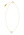 Marc Jacobs The Medallion Pendant 108 Cream/Gold bubbleroom.dk