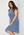 Vero Moda Curve Naena SL On Knee Dress Light Blue Denim bubbleroom.dk