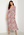 VILA Clarette V-Neck 3/4 Ankle Dress Desert Sage AOP:FLOW bubbleroom.dk