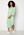 VILA Embrace 3/4 Puff Sleeve Midi Dress Grayed Jade bubbleroom.dk