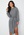 VILA Evie Detail Knit Dress Medium Grey Melange bubbleroom.dk