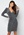 VILA Marigold L/S Dress Black Detail: Silver bubbleroom.dk