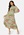 VILA Ura Layer Ruffle Dress Desert Sage AOP:FLOW
 bubbleroom.dk
