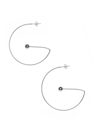 NORR by Erbs Earrings Large Silver Bubbleroom