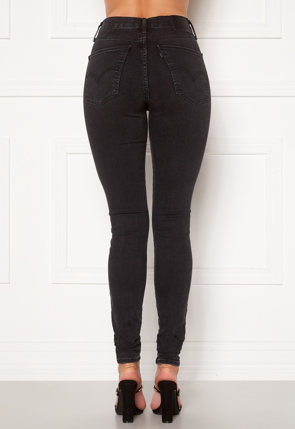 levi's mile high super skinny black haze