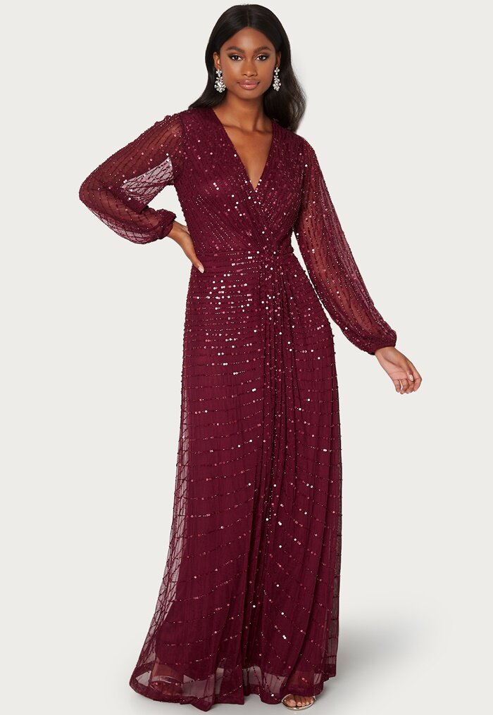 Angeleye embellished maxi dress pink hotsell