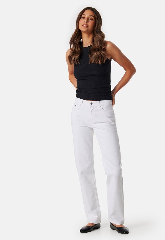 BUBBLEROOM Low Waist Straight Jeans