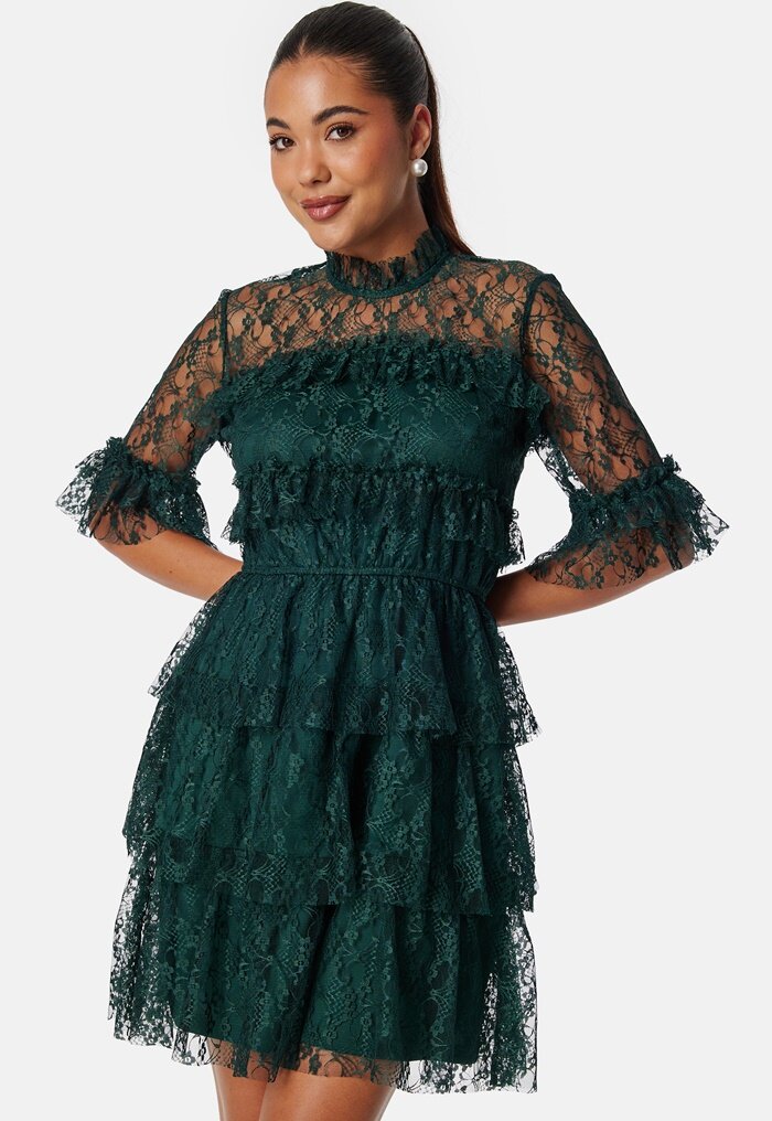 BUBBLEROOM Frill Lace Dress