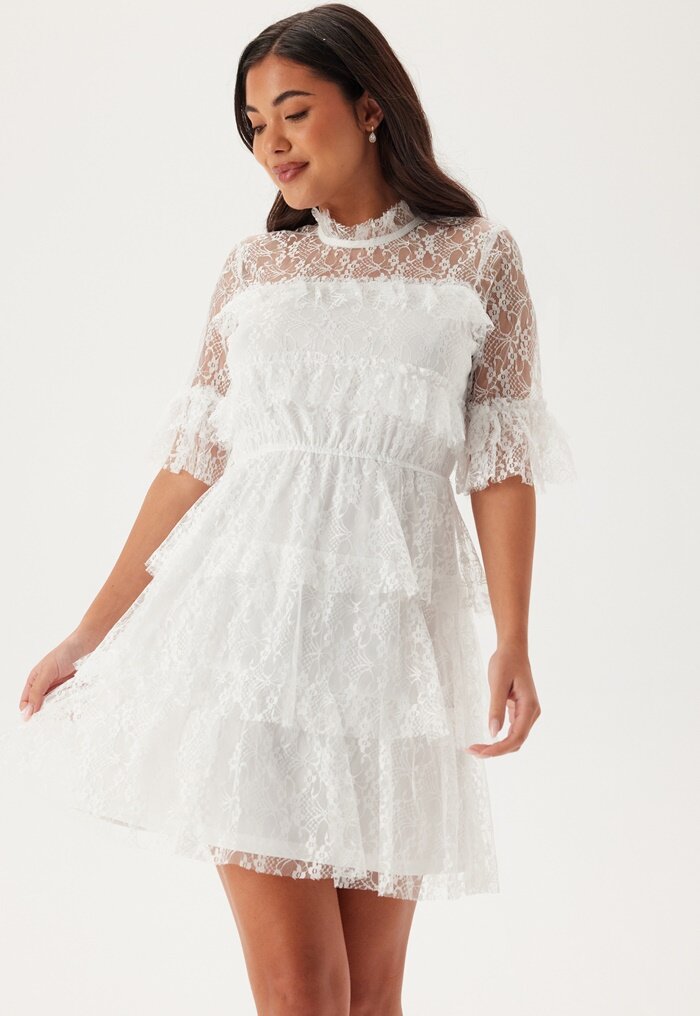 BUBBLEROOM Frill Lace Dress