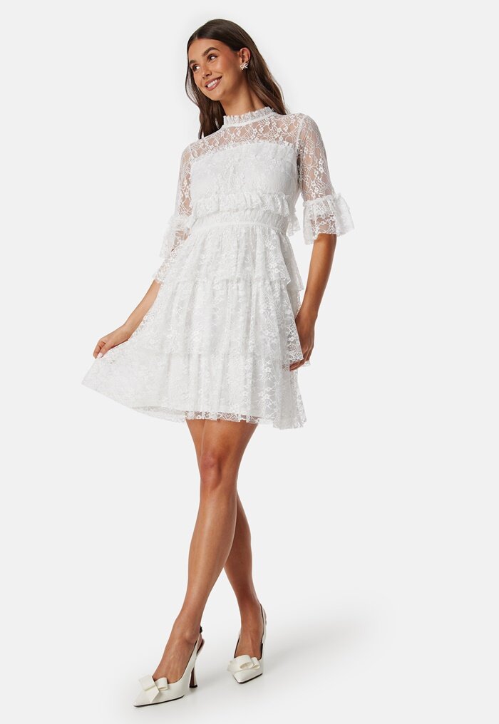 BUBBLEROOM Frill Lace Dress