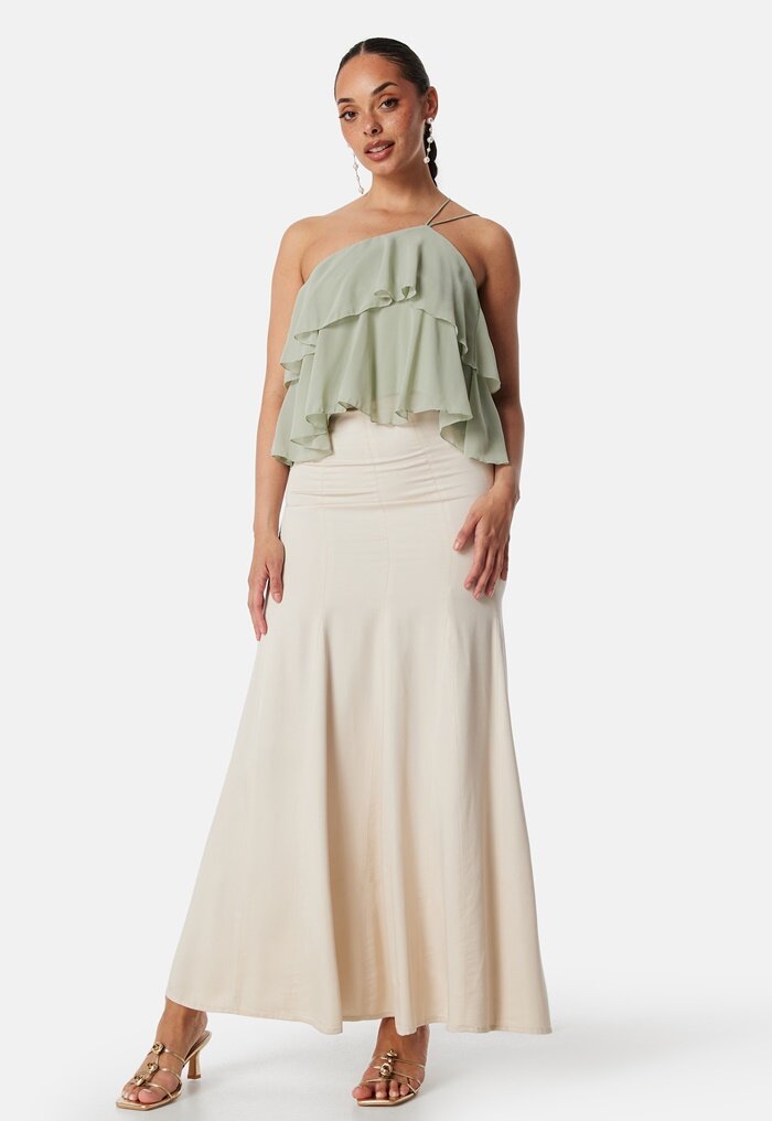 Bubbleroom Occasion Viscose Maxi Skirt