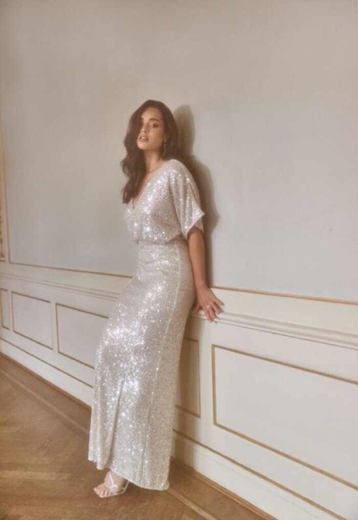 Bubbleroom Occasion Sequin S/S Gown