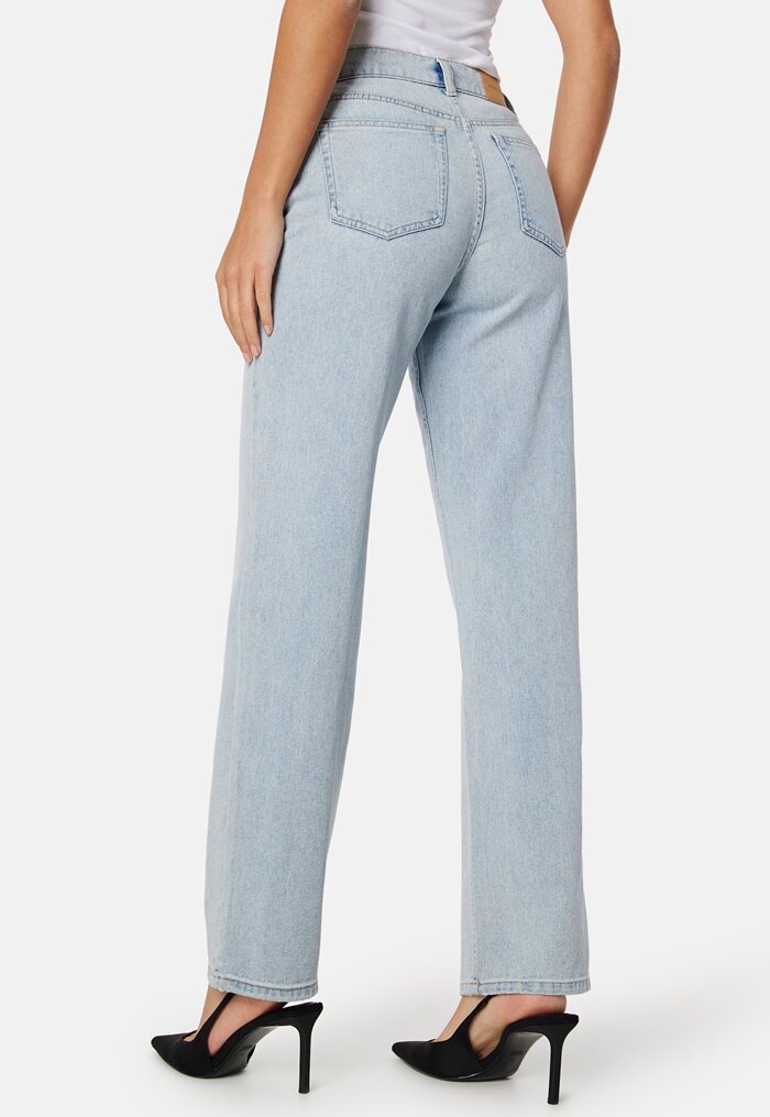 BUBBLEROOM Wide Straight Jeans 