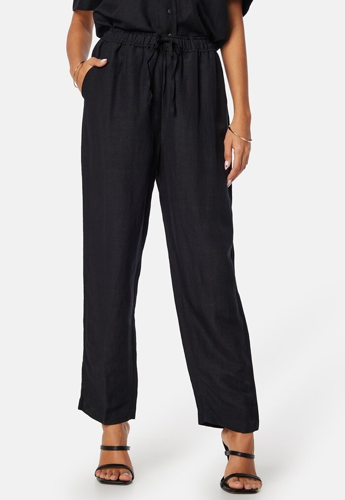 BUBBLEROOM Linen Blend Pants