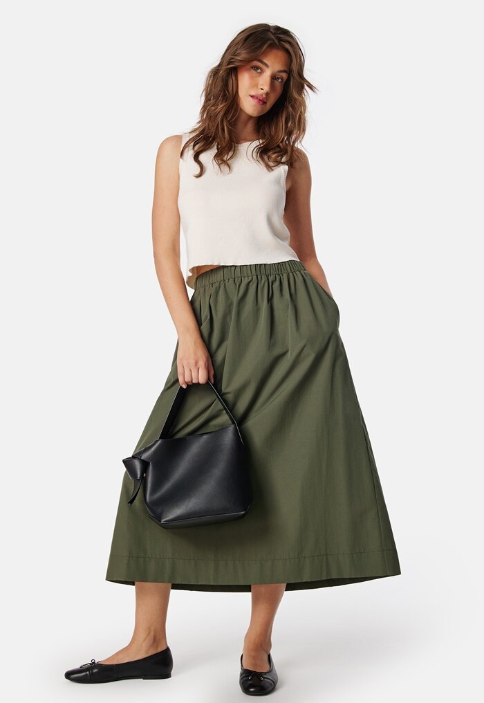 BUBBLEROOM Pocket Midi Skirt 