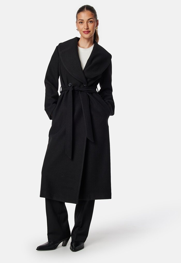 BUBBLEROOM Shawl Collar Coat