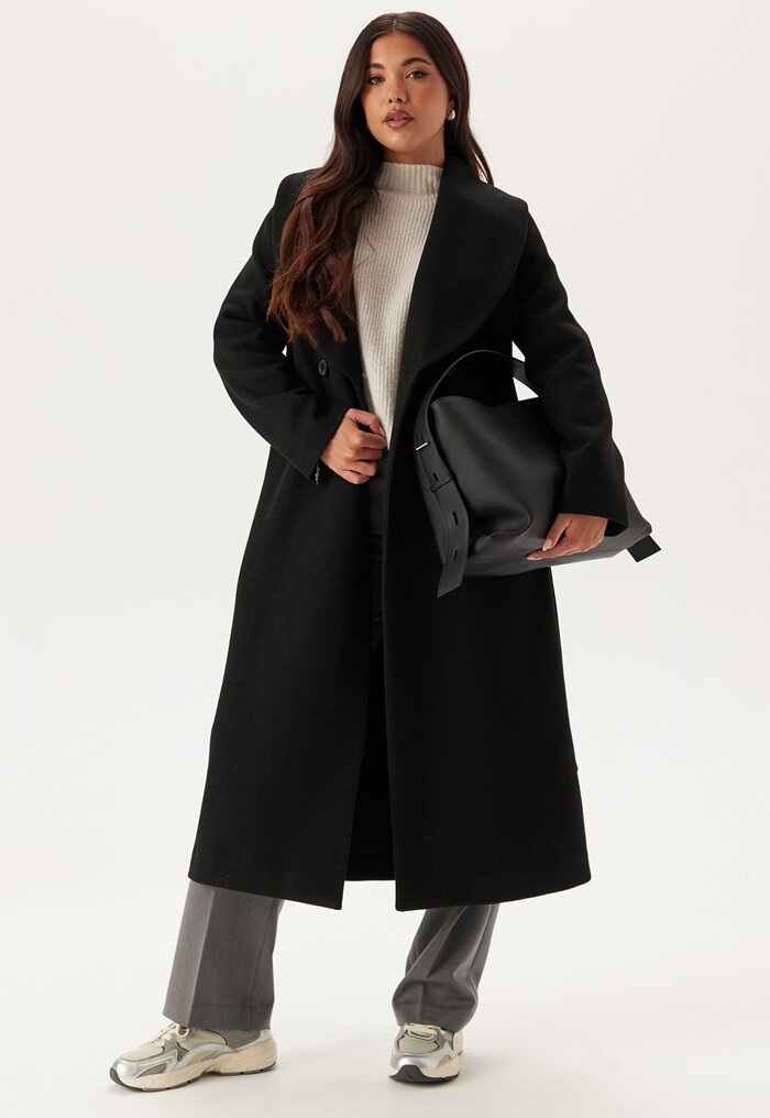 BUBBLEROOM Shawl Collar Coat